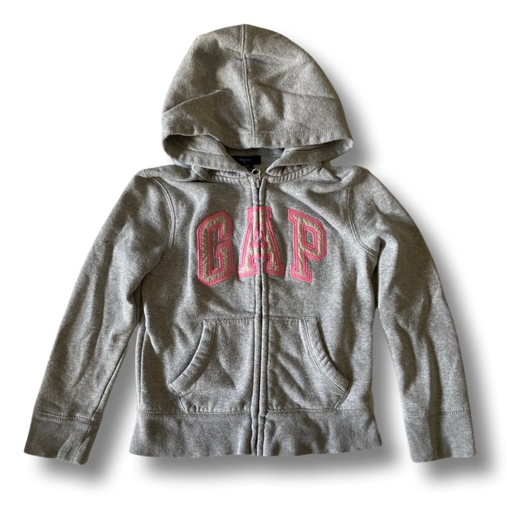 Gap Kids Zippered Hoodie 6-7Y